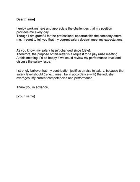 50 Best Salary Increase Letters (How To Ask For A Raise?) ᐅ TemplateLab