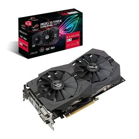 ASUS ROG Strix Radeon RX570 OC Edition 8GB GDDR5 256-bit IP5X Dust ...