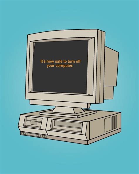 Old Computer Digital Art Print - Etsy