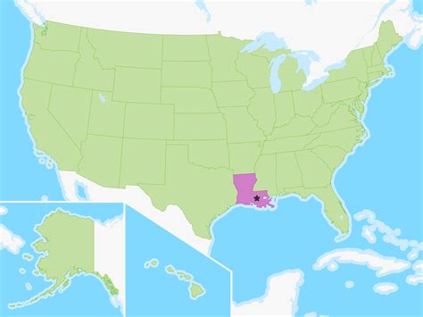 Louisiana | Free Study Maps