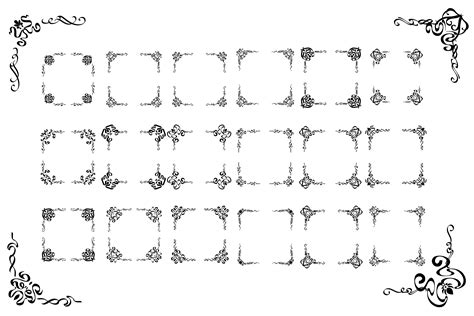 Free Vector Borders