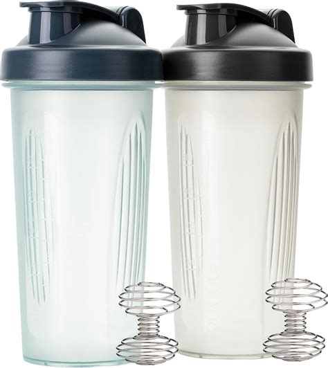 Amazon.com: Mr. Pen- Shaker Bottles for Protein Mixes, 28 oz, Shaker Bottle with Wire Whisk Ball ...