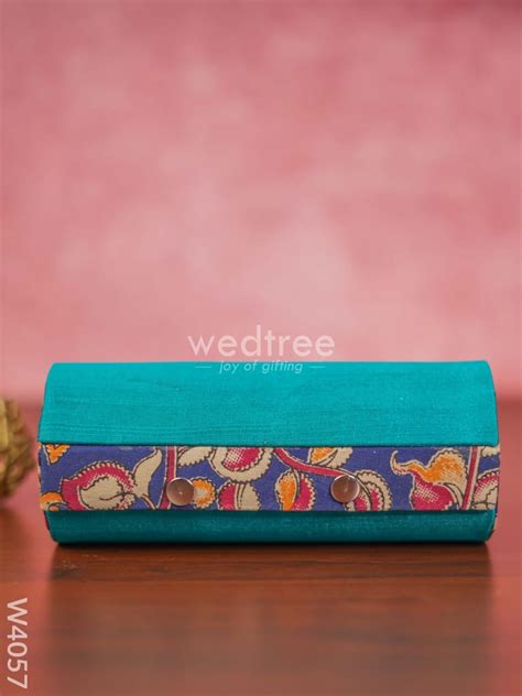 Bangle holder 3 partition with Mixed Kalamkari design - W4057 – Wedtree