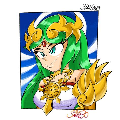 Palutena the Goddess of Light by Supersanic30 on DeviantArt