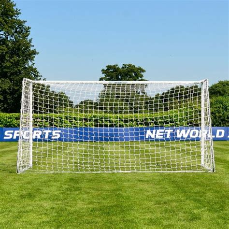 3.7m x 1.8m FORZA Alu60 Football Goal | Mini-Soccer Football Goals ...