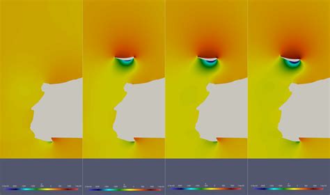 CFD Data Mapping in Techplot On Wing 的图像结果