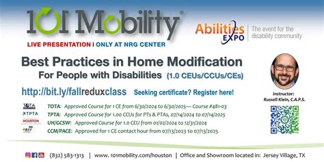 LIVE at NRG Center - Home Modifications For People w/Disabilities, NRG ...