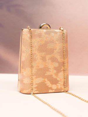 Buy ARTKLIM Art Klim Royal Bloom Clutch Bag with Detachable Strap Online