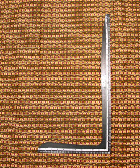 Multi Color Geometric Printed Cotton Fabric