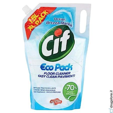 Cif Floor Cleaner Ocean Eco Refill Pack XL Pack 1.9 Litre : Amazon.in ...