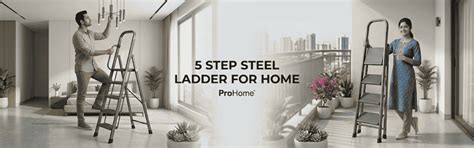 5 Step Steel Ladder
