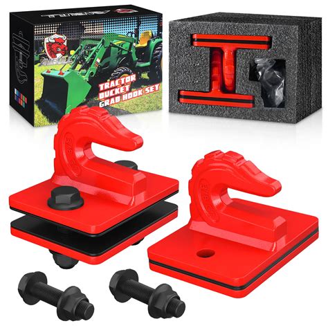 Upgrade 2 Pack 3 8 Tractor Bucket Grab Hook Grade | Desertcart INDIA