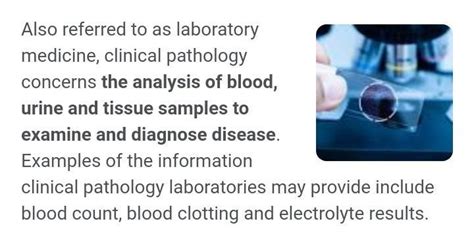 Pathology laboratory - Brainly.in
