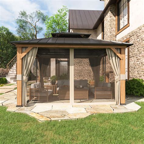 Wood Frame Gazebo – Eagle Peak Canopy and Outdoor Products