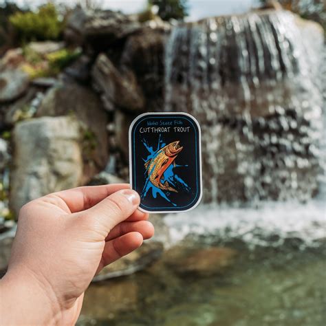 Idaho State Fish Sticker – Ida Wholesale