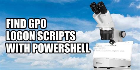 PowerShell Scripts for GPO 的图像结果