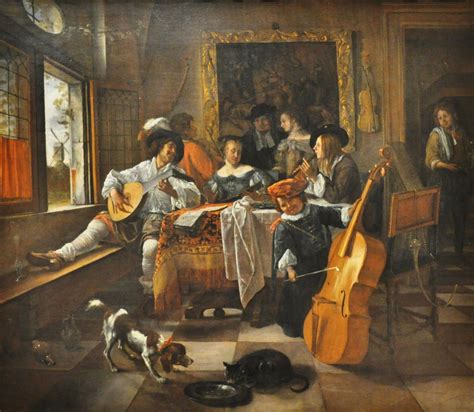 Jan Steen (1626–1679, Dutch) The Family Concert, 1666 | Художники ...
