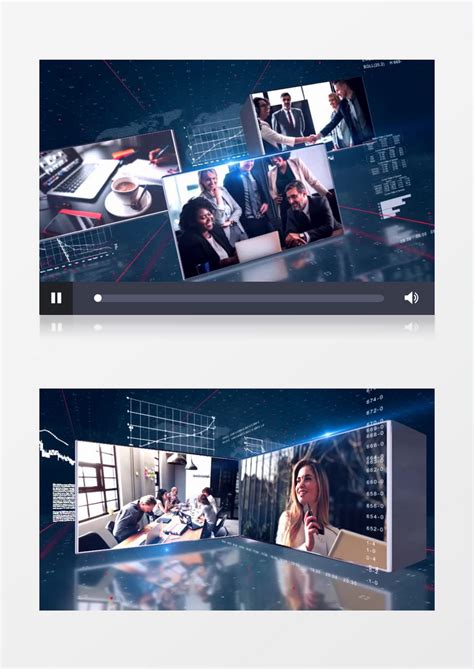 企业_商务科技公司企业宣传视频AE视频模板下载_图客巴巴