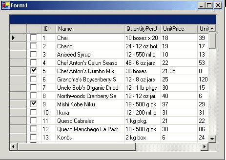 Image result for Modify a Row in DataGrid VB.NET