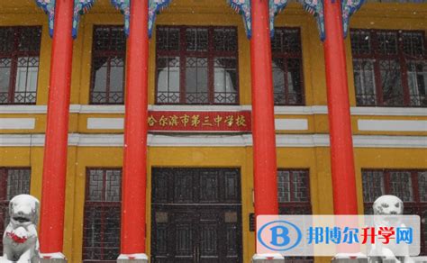 哈尔滨第三中学校国际部2023年招生简章