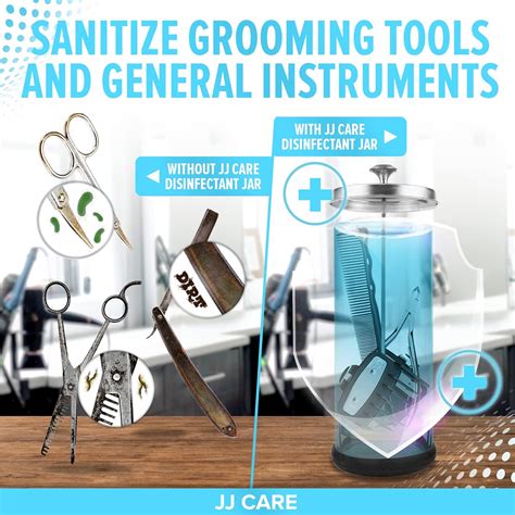 JJCARE JJ CARE Disinfectant Jar (35oz) - Barber India | Ubuy