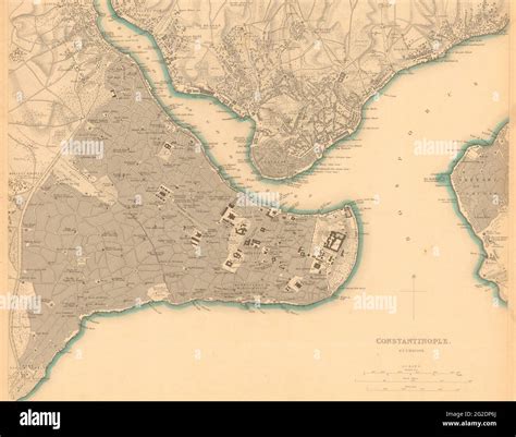 Old Constantinople Map