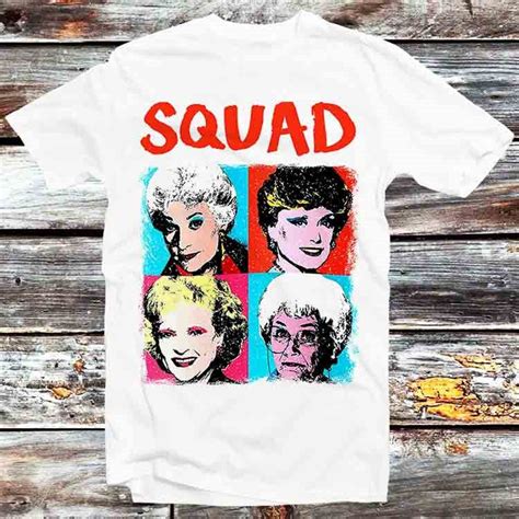 Golden Girls Squad Stardust T-Shirt - Retro 80s and 90s TV Shows Tee ...