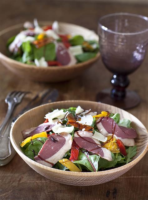 salade de magret de canard et foie gras marmiton