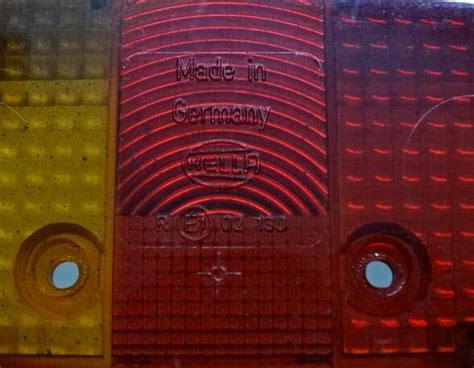 Rear Light Lens for Magirus Deutz 170 Hella 53253R6 Deutz 07 ...