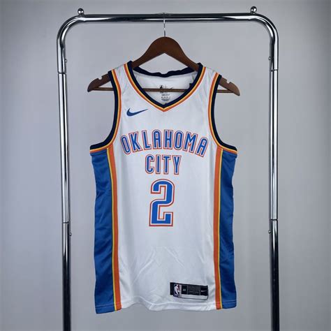 NBA OKC Shai Gilgeous-Alexander Basketball Jersey 24/25, Men's Fashion ...