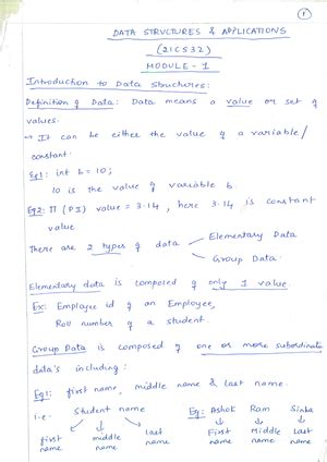 Module-IV - dsa notes for exam preparation! - MODULE-IV Trees ...