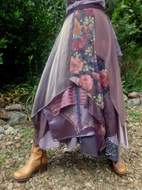 Multi-layered, Handmade Wrap Skirt. - Etsy