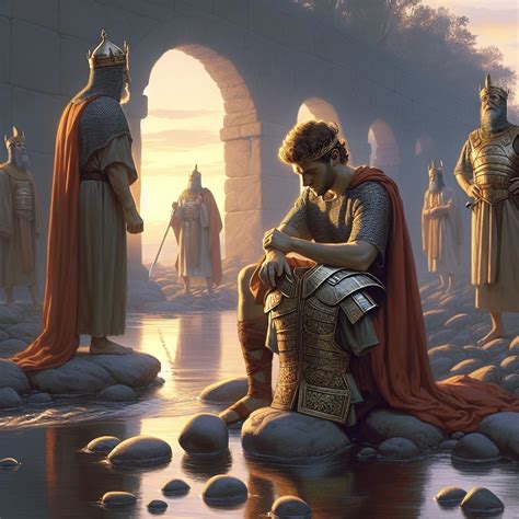 What does 1 Samuel 17:38 mean? | Bible Art