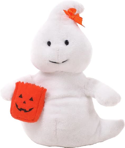 Amazon.com: Made By Aliens Spooky Halloween Ghost Stuffed Animal ...