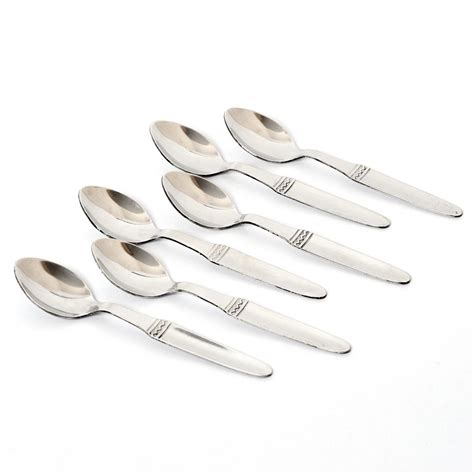 Buy Embassy (Classic by Embassy) Coffee Spoon, Pack of 6, Stainless ...