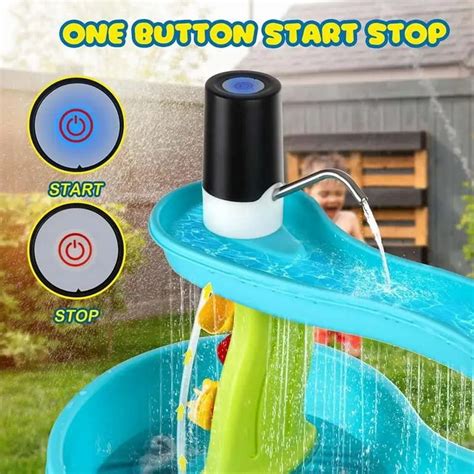 Water Table Pump Cordless Sand Table Water Pump for Toddler Small Water ...