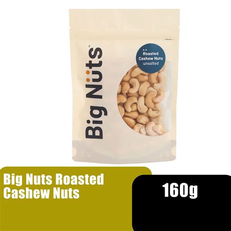 BIG NUTS ROASTED CASHEW NUTS 160G | HTM Pharmacy