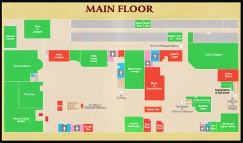 Gold Coast Hotel and Casino Map (2024) - All Maps