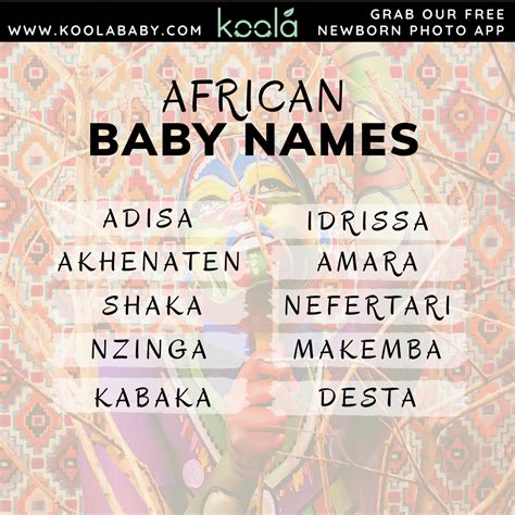 Most Popular African Boy Names at Brianna Gellatly blog