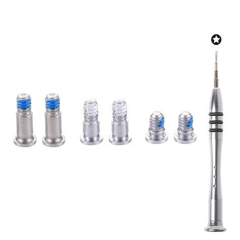 Bfenown Replacement 6pcs/Set Bottom case Screws + 1pcs Dual Sided 5 ...