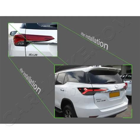 Toyota Fortuner 2016 Onwards Modified Urus Style LED Tail Light With ...