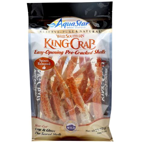 Aqua Star Wild Caught Southern King Crab Legs and Claws, Frozen, 2 lbs ...