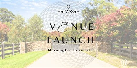 Hadassah Venue Launch, 275 Mornington-Tyabb Rd, Moorooduc, 22 June 2024 ...