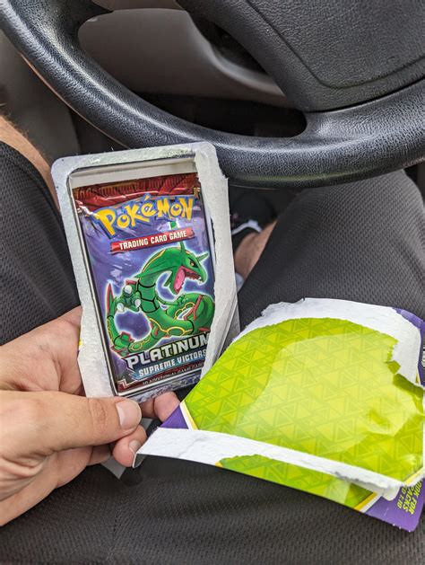 Opened a mystery pack and actually found a vintage Platinum booster! : r/pokemoncards