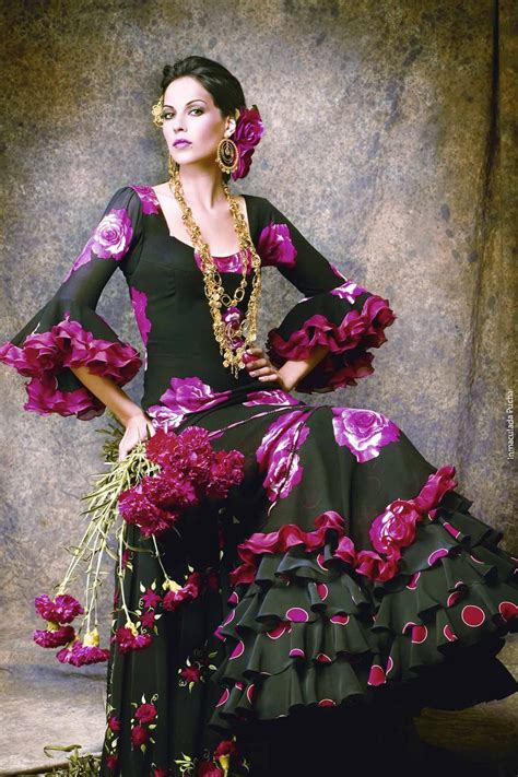 Flamenca Spanish Dress, Spanish Dancer, Spanish Woman, Costume Flamenco ...