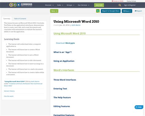 Image result for Using Word 2010