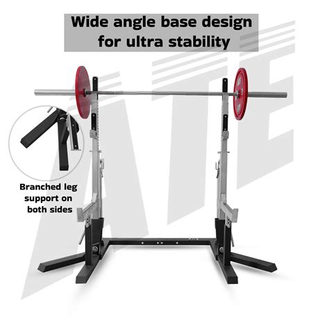 ATE X1 Powerlifting Combo Rack – 3×3" Steel Powerlifting Combo Rack ...