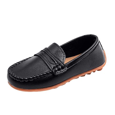 WUANDIXFA Toddler Boys Dress Shoes Baby Boy Dress Shoes Boys' Lace-Up ...