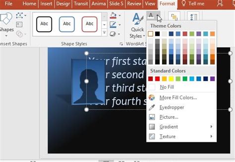 Image result for Custom-Design Text PowerPoint