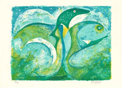 Poissons by Jeremy Gentilli - 19 X 26 Inches (Litho, Numbered & Signed ...
